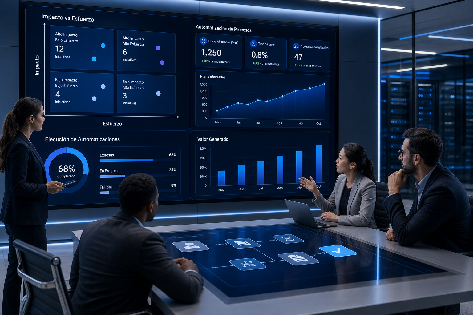 Priorizar agentes de IA con impacto operativo: matriz de decisión para operaciones