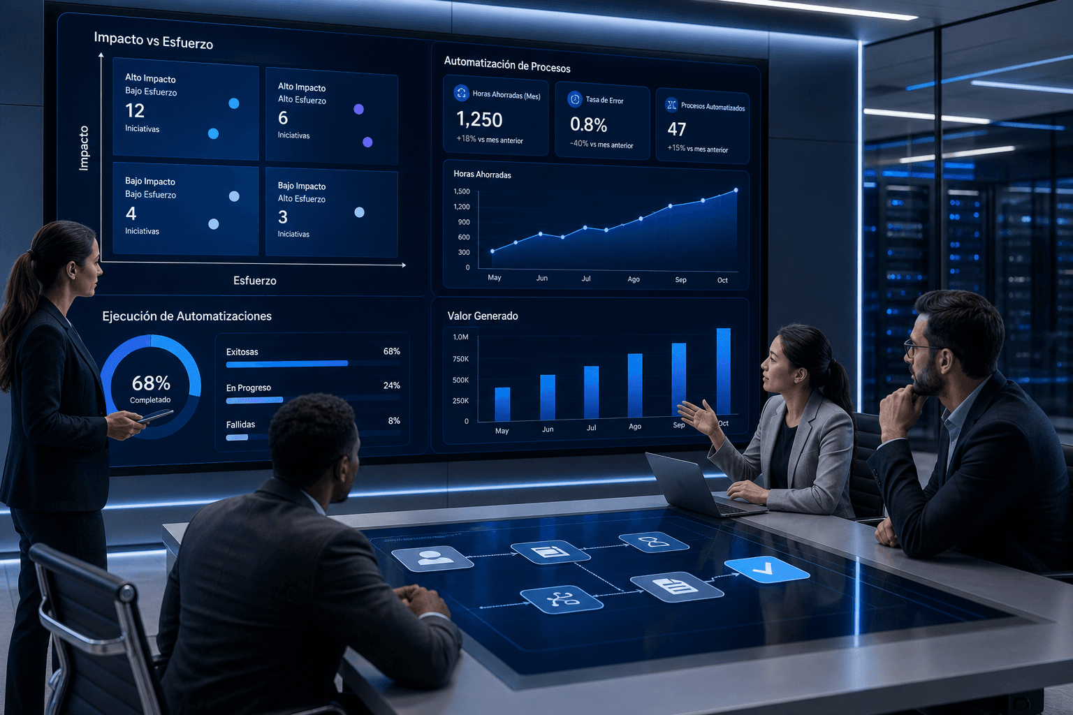 Priorizar agentes de IA con impacto operativo: matriz de decisión para operaciones